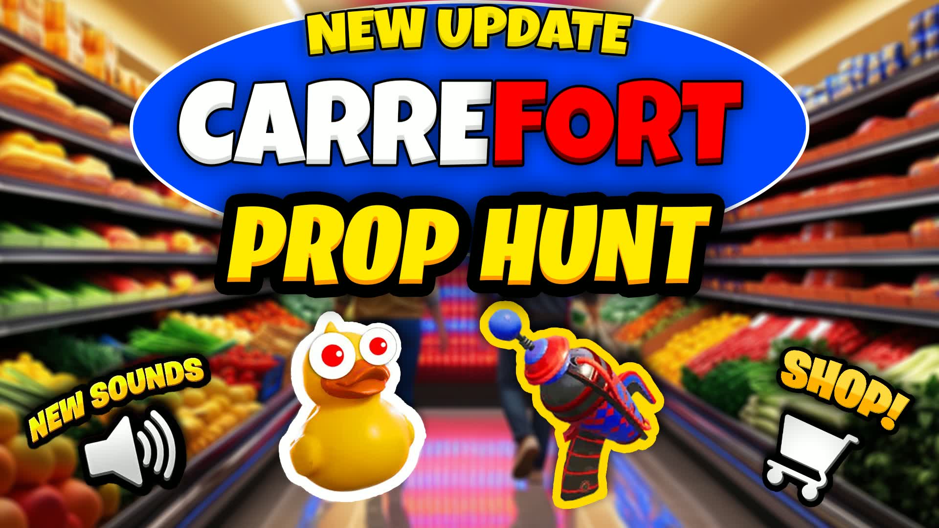 CARREFORT PROP HUNT🛒 PROXIMITY CHAT🔊