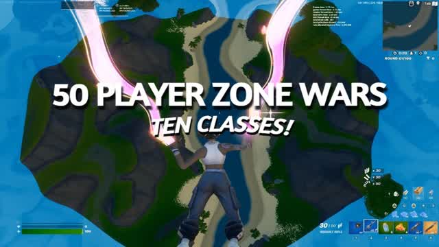 50 PLAYER ZONE WARS ⭕