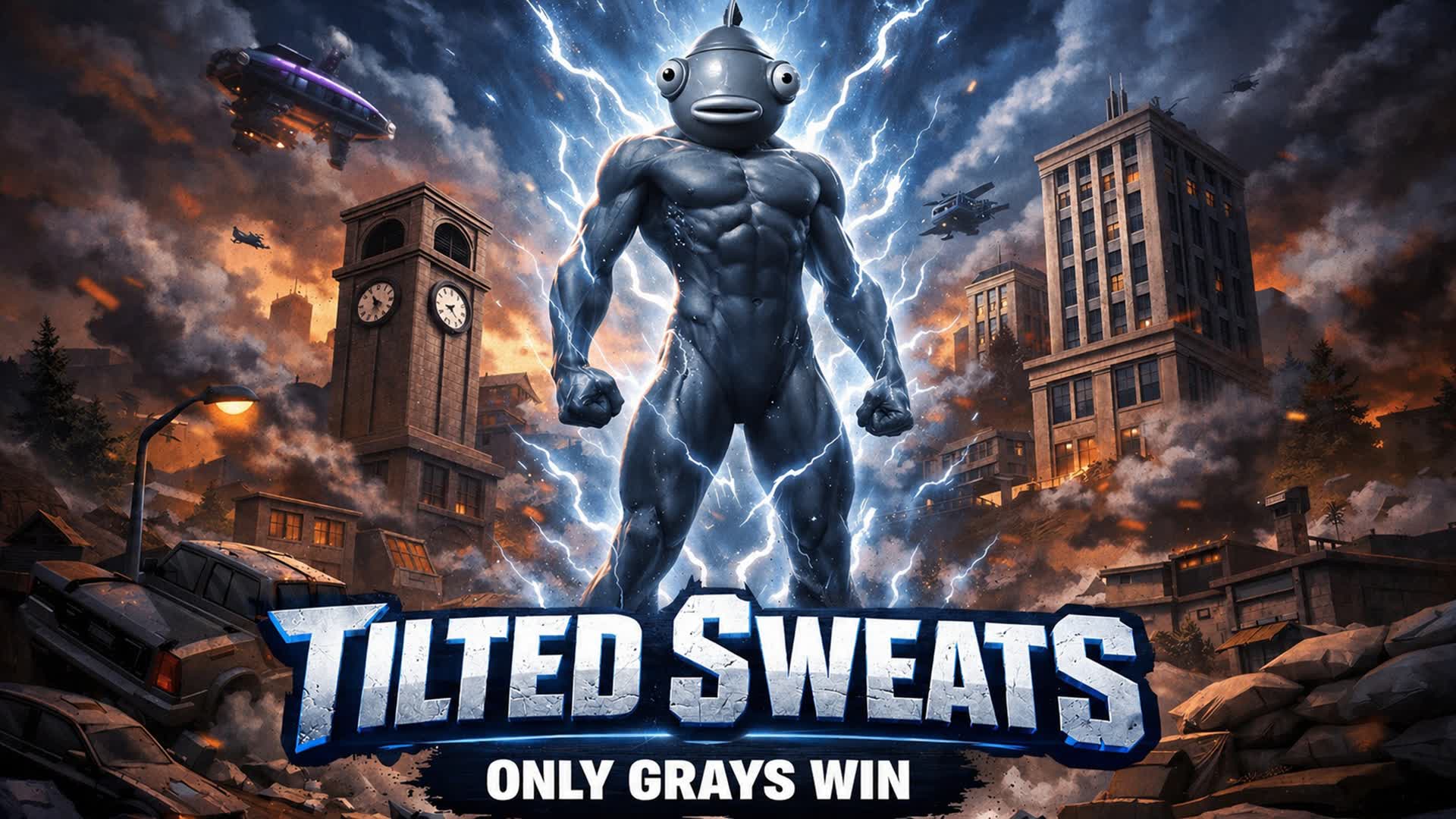 TILTED SWEATS - グレーのみ優勝 🏛️