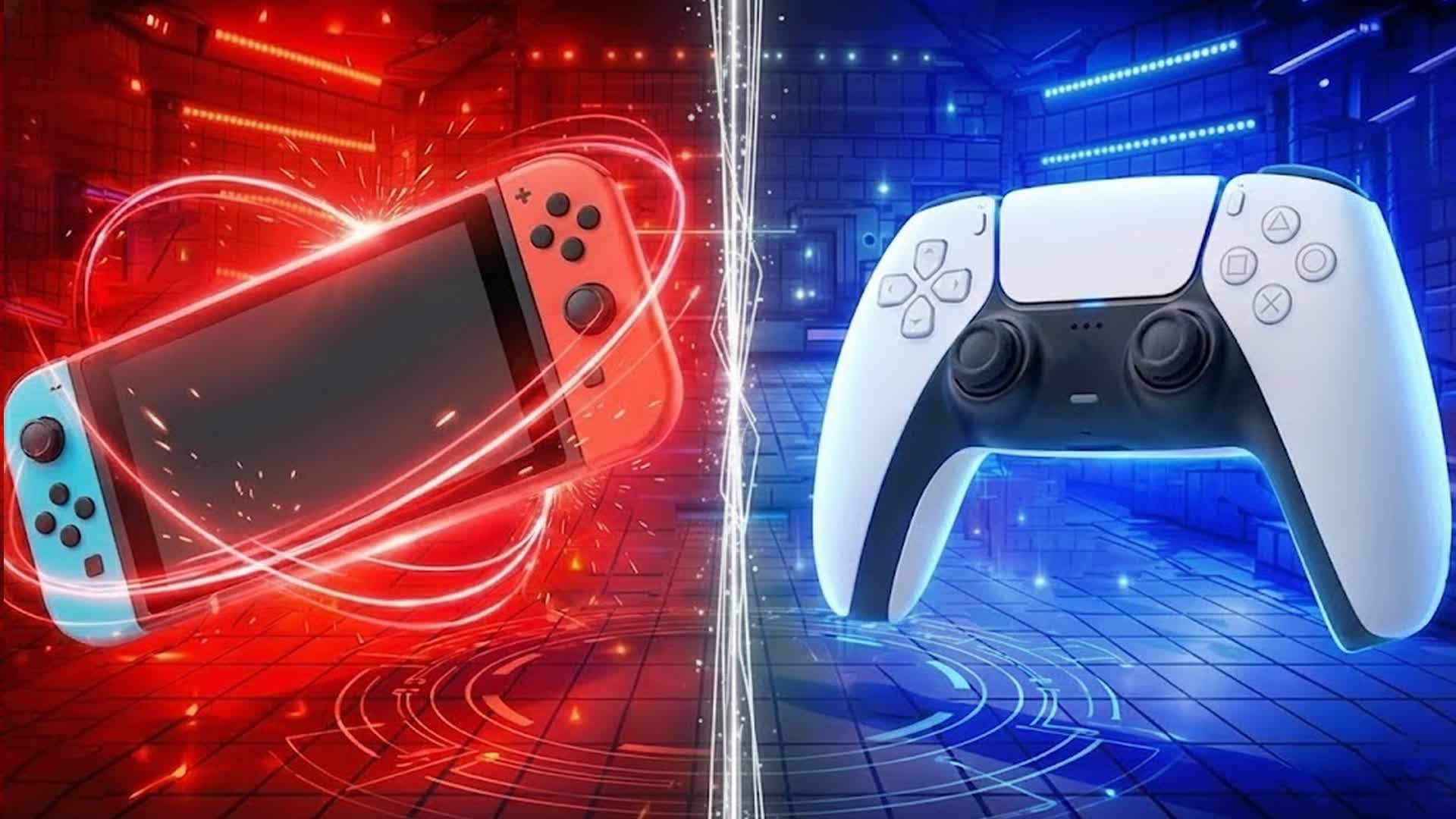 PS5 VS SWITCH 🔴RED VS BLUE🔵 1v1 FFA