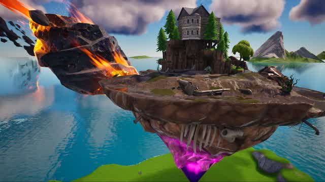 Floating Island - Epic team fights