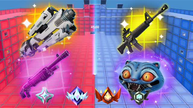 SUPER RED VS SUPER BLUE ¡NEW MAP!