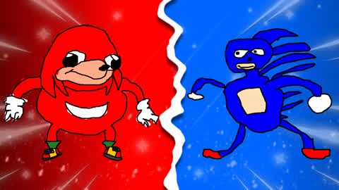 SANIC vs UGANDA: RED 🔴 VS BLUE 🔵