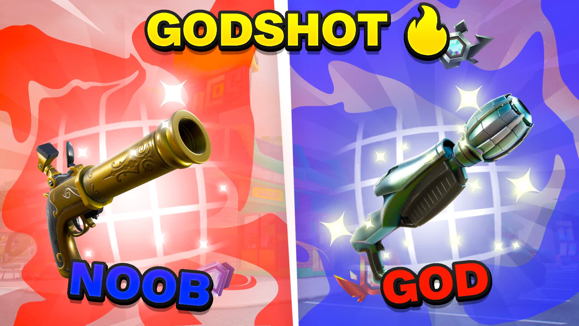 GODSHOT 🔥 Gun Game - Rank to Unreal