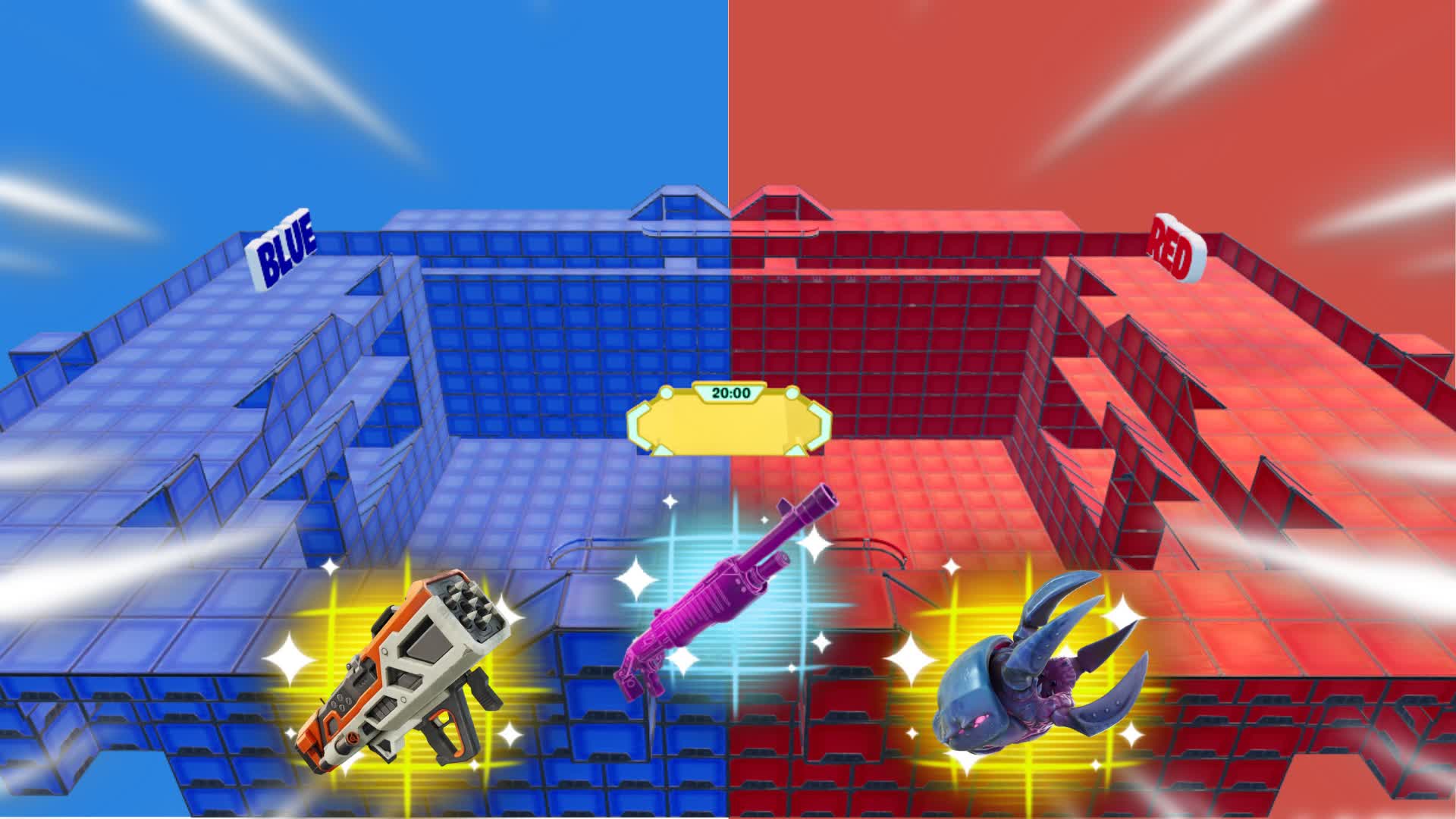 SUPER WILD RED VS BLUE 🔴🔵