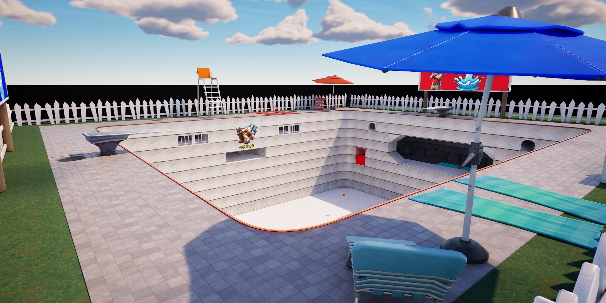 Red vs Blue - The Pool