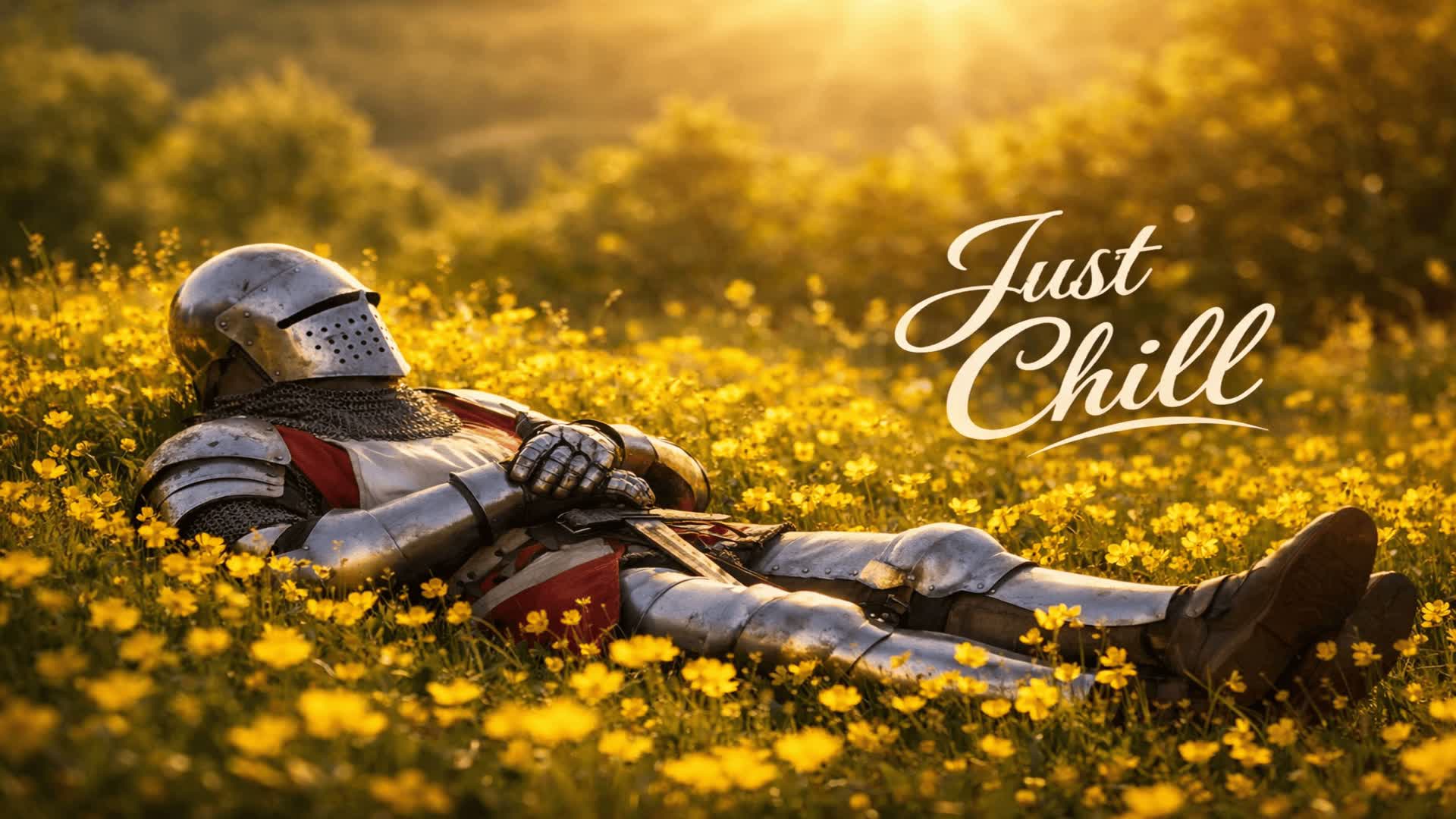 ただ涼んでいる