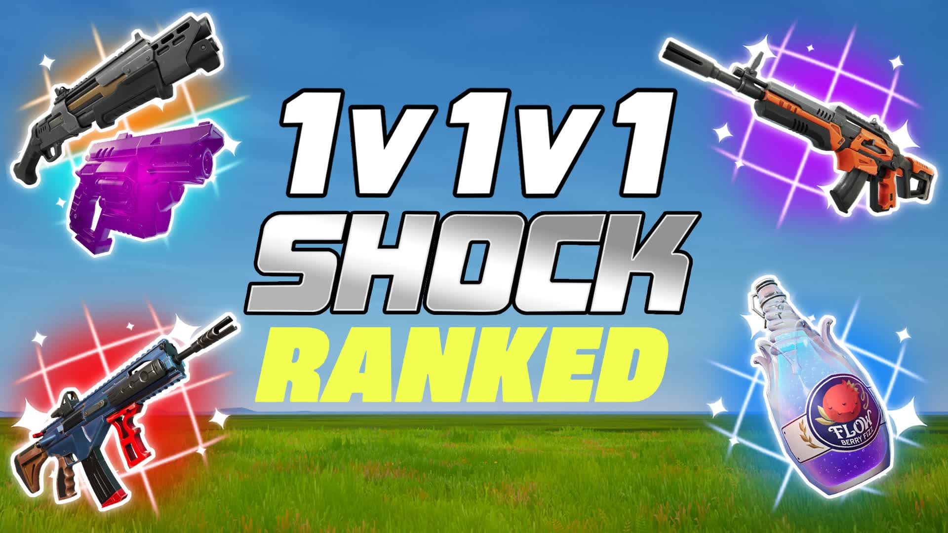 1v1v1 SHOCK RANKED 1v1 Realistics FFA