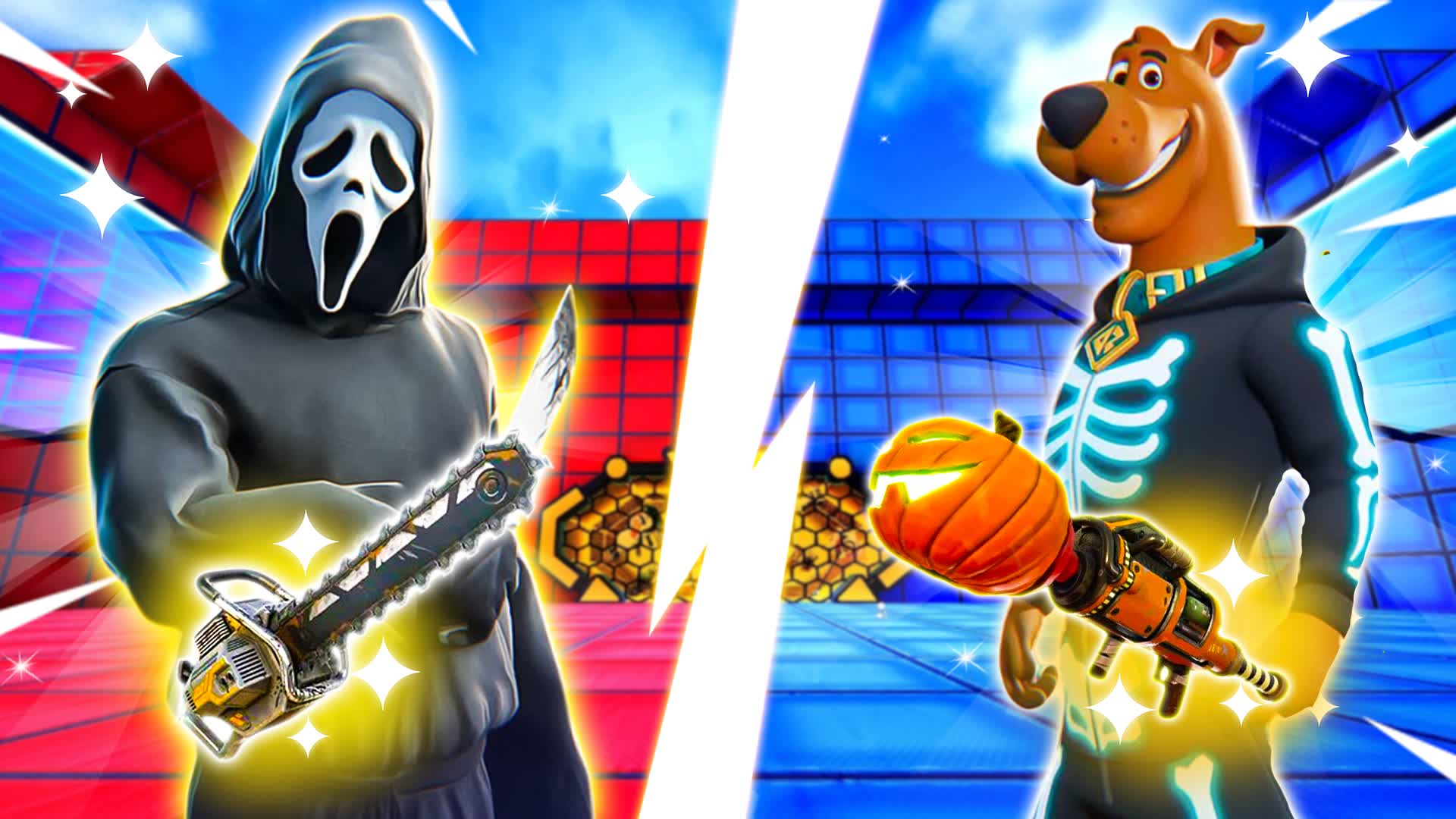 CRAZY HUNT3RS C2👹 RED VS BLUE🔴🔵