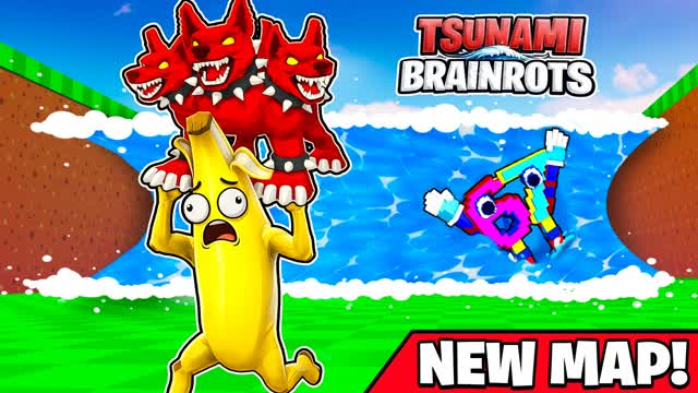 ESCAPE TSUNAMI FOR BRAINROTS [NEW MAP]🌊