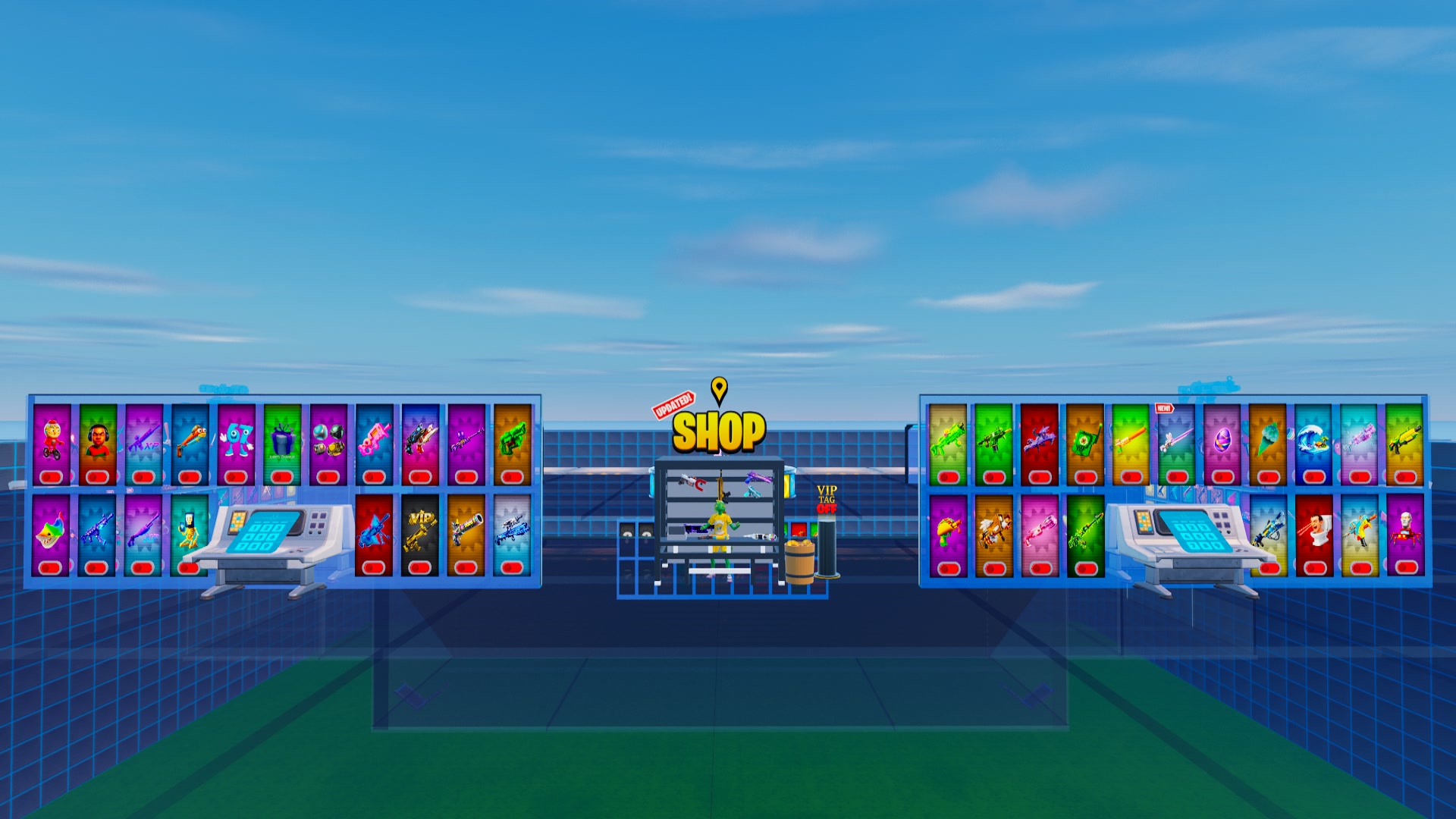 CRAZY 1V1 FFA - ALL GUNS & RIDES — screenshot 1