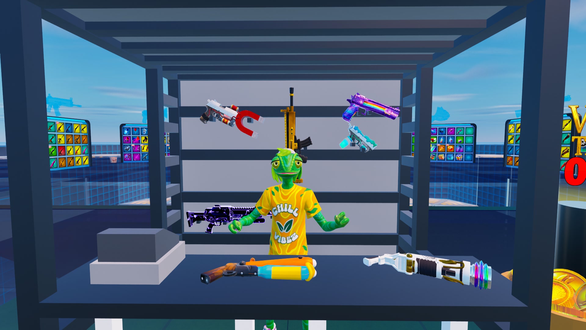 CRAZY 1V1 FFA - ALL GUNS & RIDES — screenshot 2