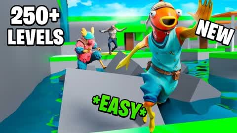 🌈 SUPER EASY PARKOUR 250+⭐