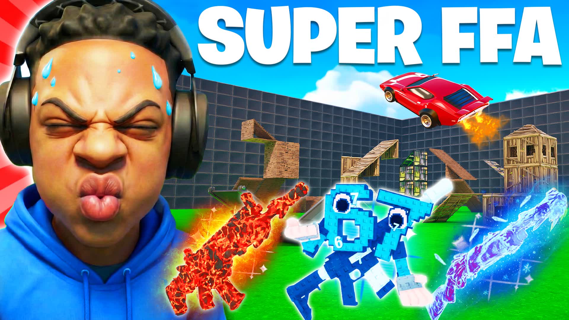 SUPER FFA - ALL WEAPONS 1V1 (NEW GUNS) 6159-8445-7647 by six7