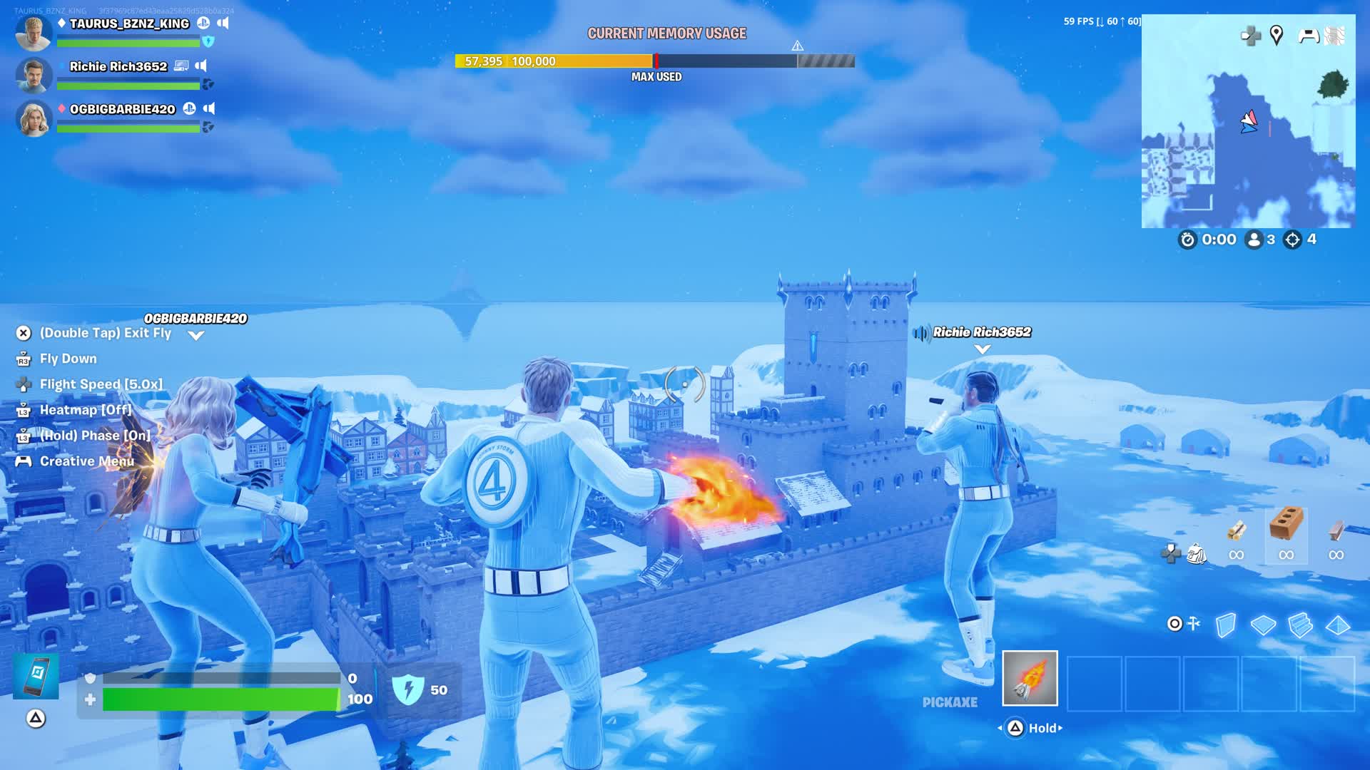 BZNZ Ice Kingdom 7678-9450-1516 by ym4 - Fortnite Creative
