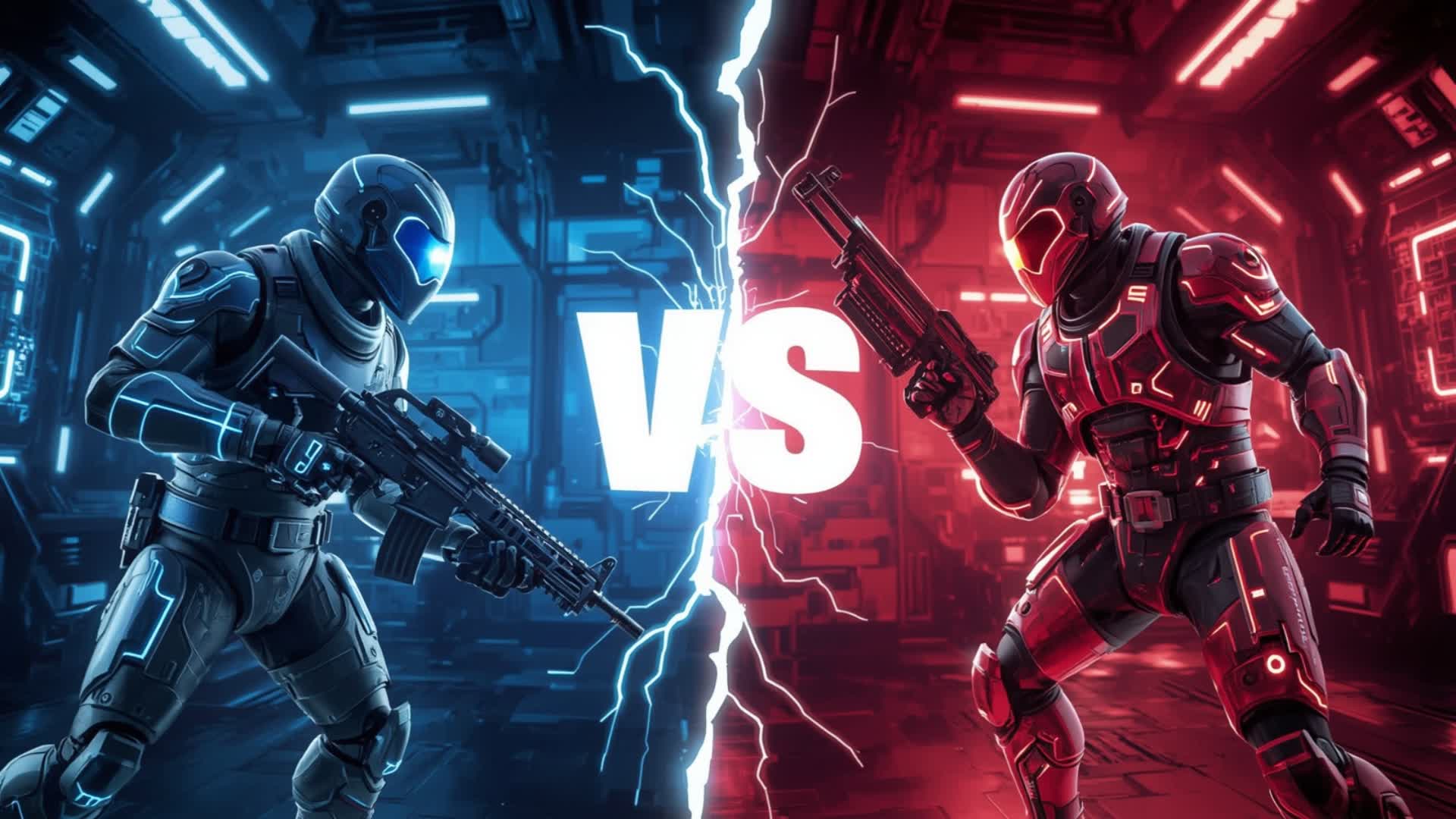 Red versus blue