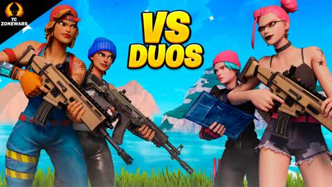 Moving zone wars( duos vs duos)