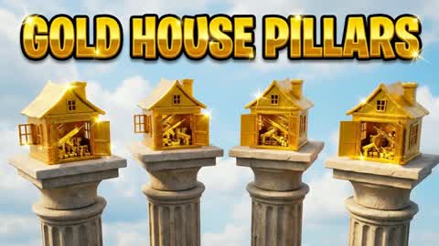 Gold House Pillars