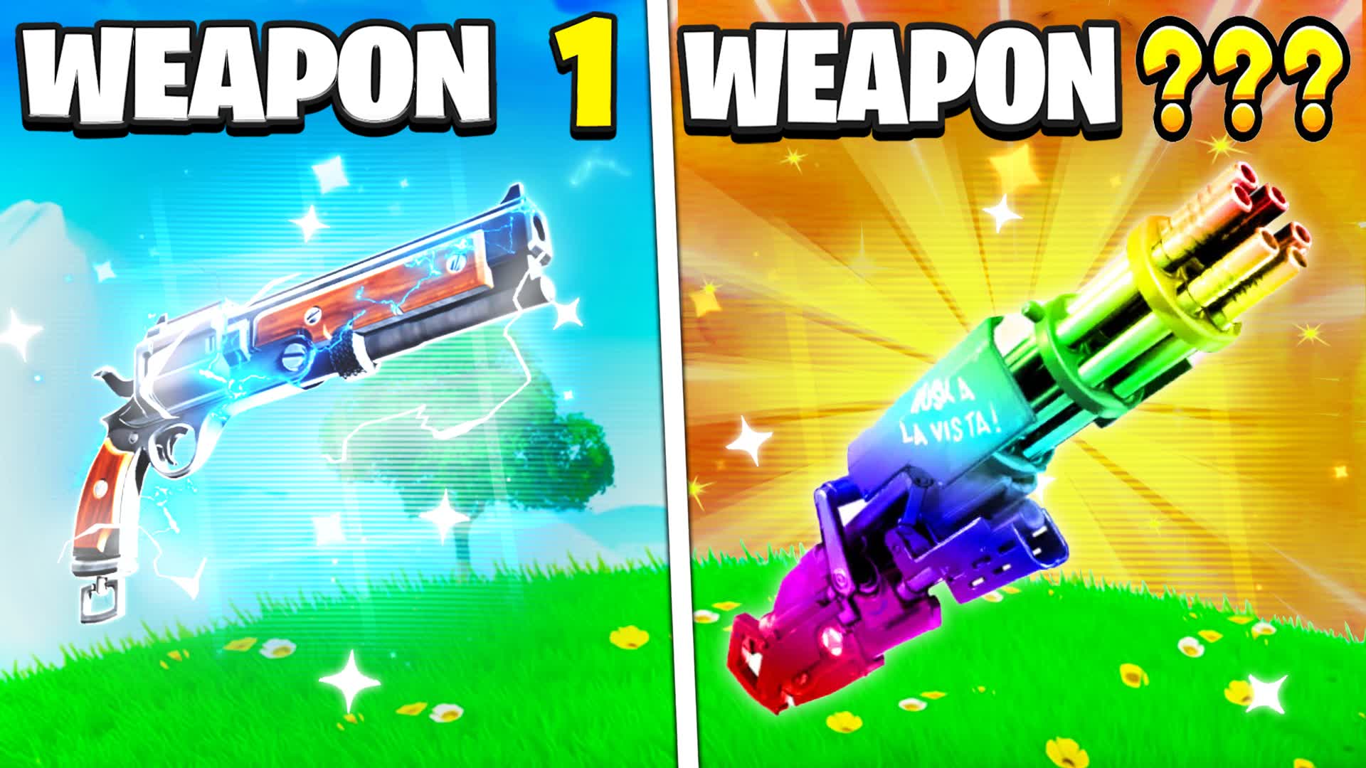 🔫 GUN GAME VS BRAINROTS 🎯 ONE SHOT