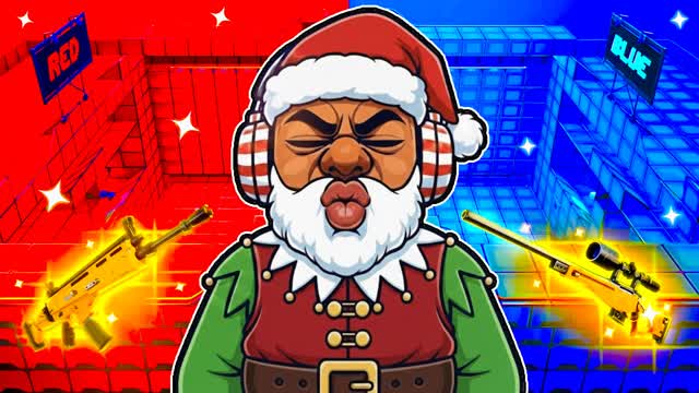 CRAZY RED VS BLUE 🔴🔵 (CHRISTMAS)