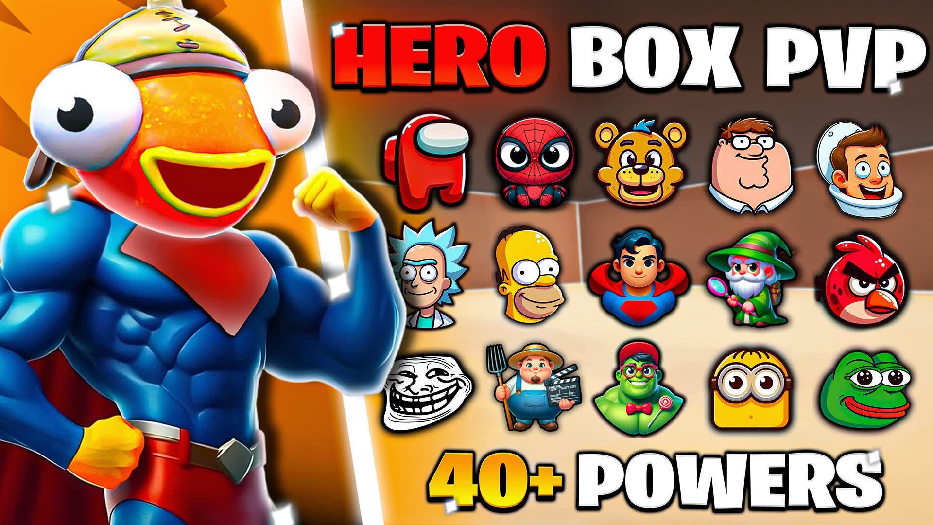 🦸 SUPERHERO BOXFIGHTS 📦