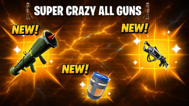 SUPER CRAZY ALL GUNS - FREE FOR ALL 🎯
