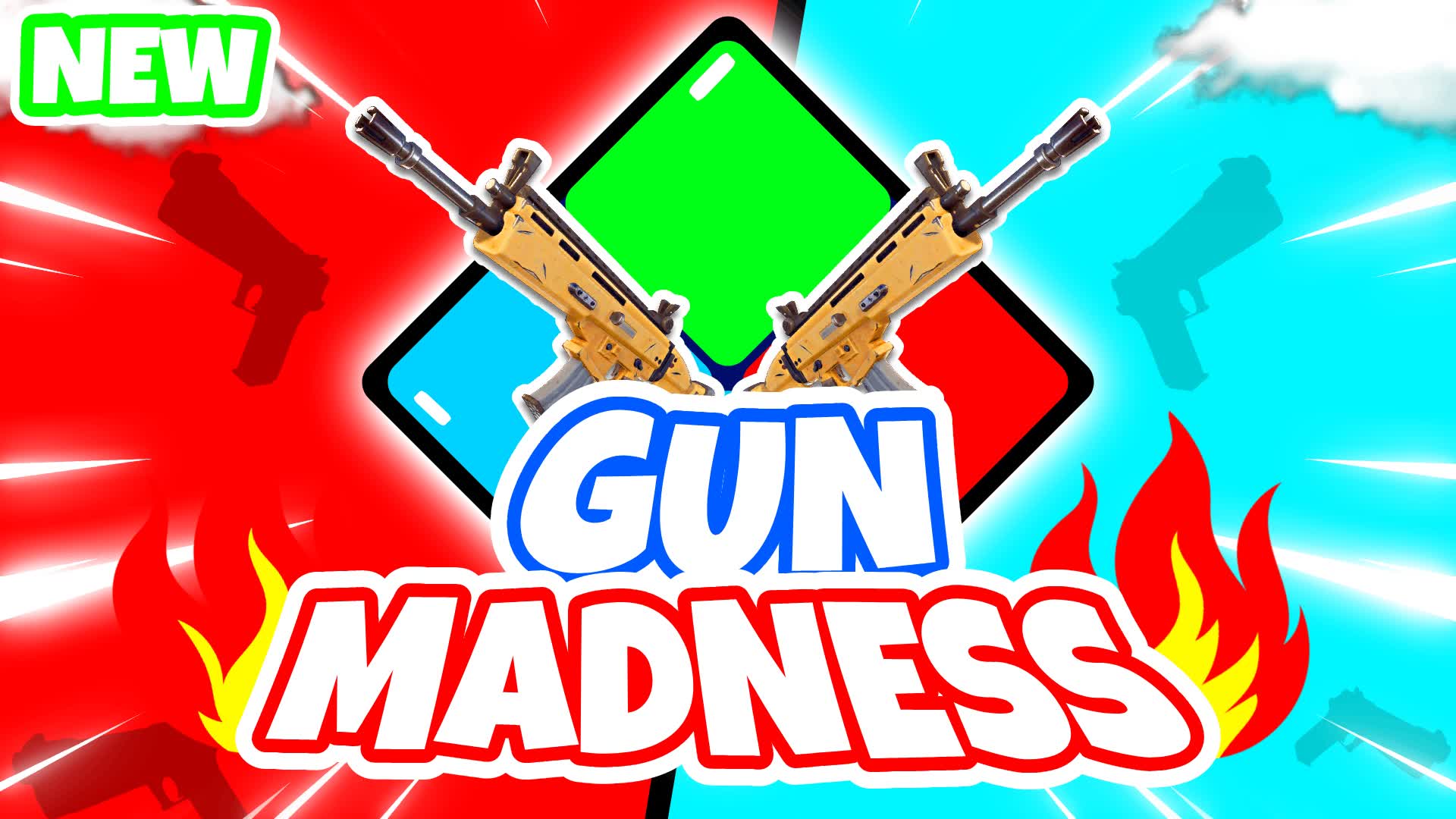 GUN MADNESS 🔴🔵
