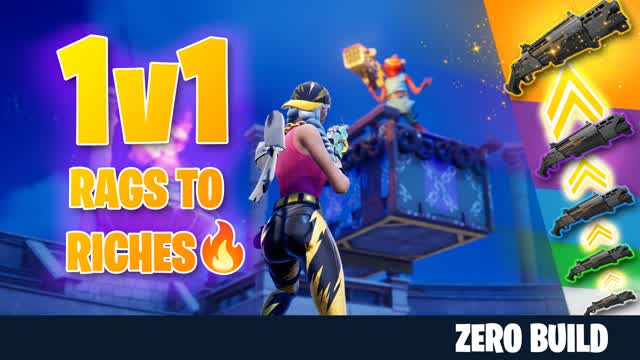 1v1 Rags to Riches đ„ Zero Build