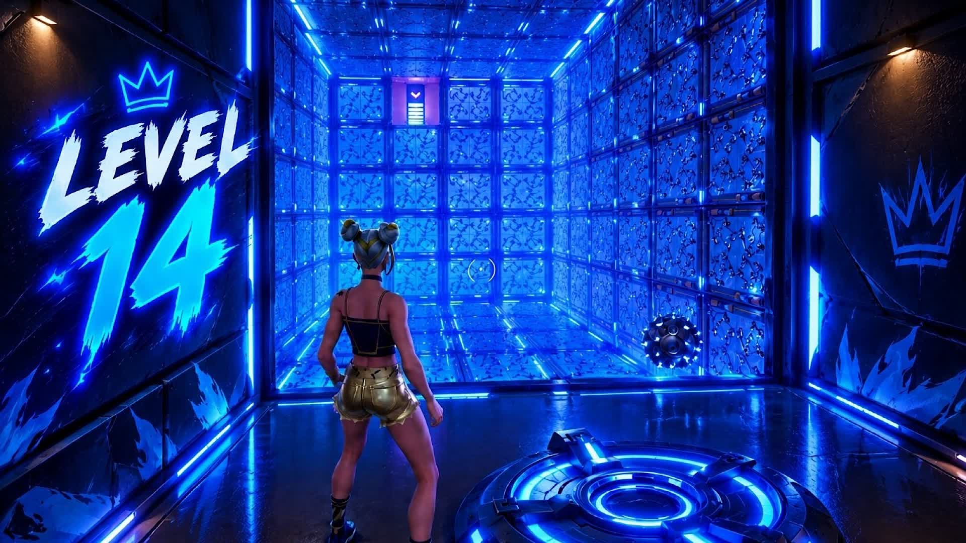 باركور 14 LEVEL. — Fortnite island 6043-4525-0547 by عنــِزي