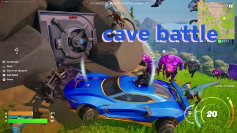 cave battle