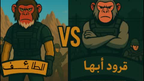 Taif monkeys VS Abha monkeys