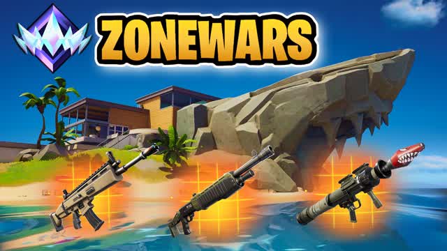 THE SHARK ZONE WARS (SOLO RANDOM WEAPON)
