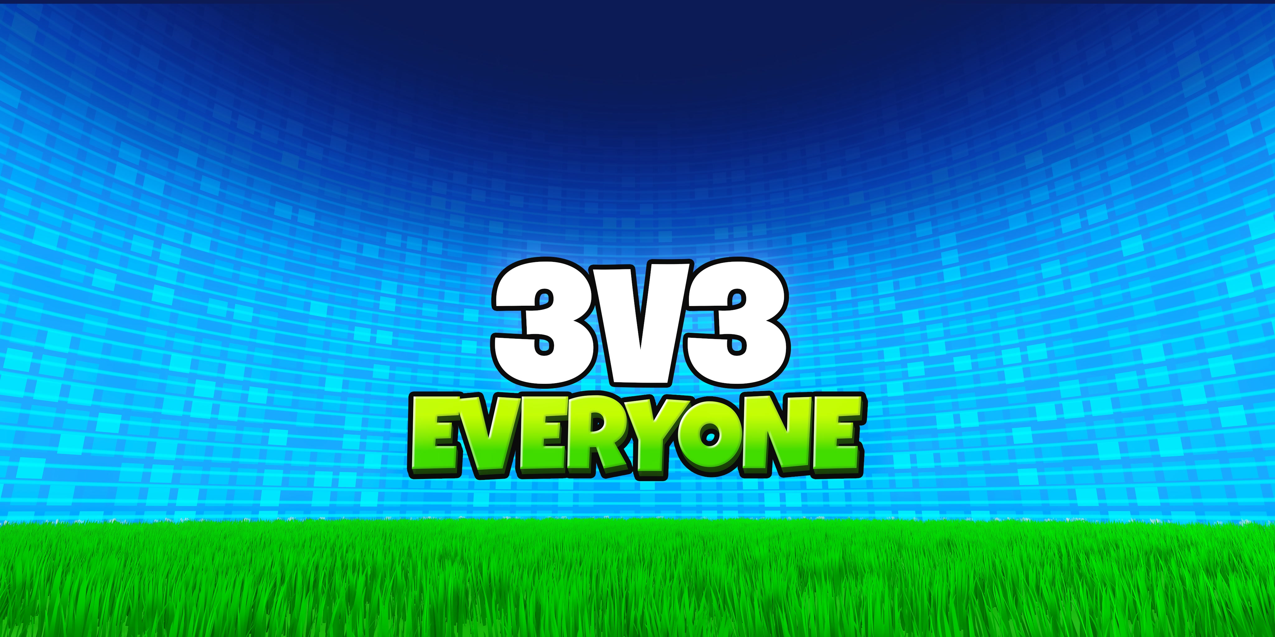 3v3 v EVERYONE Reload Trio (3v3v3)
