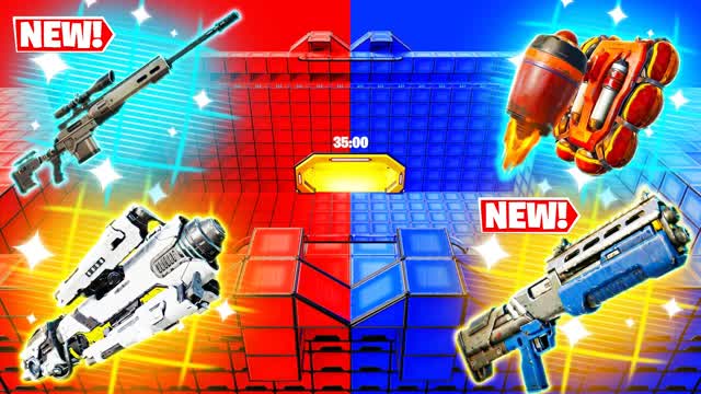 RED VS BLUE MAP 🔴🔵