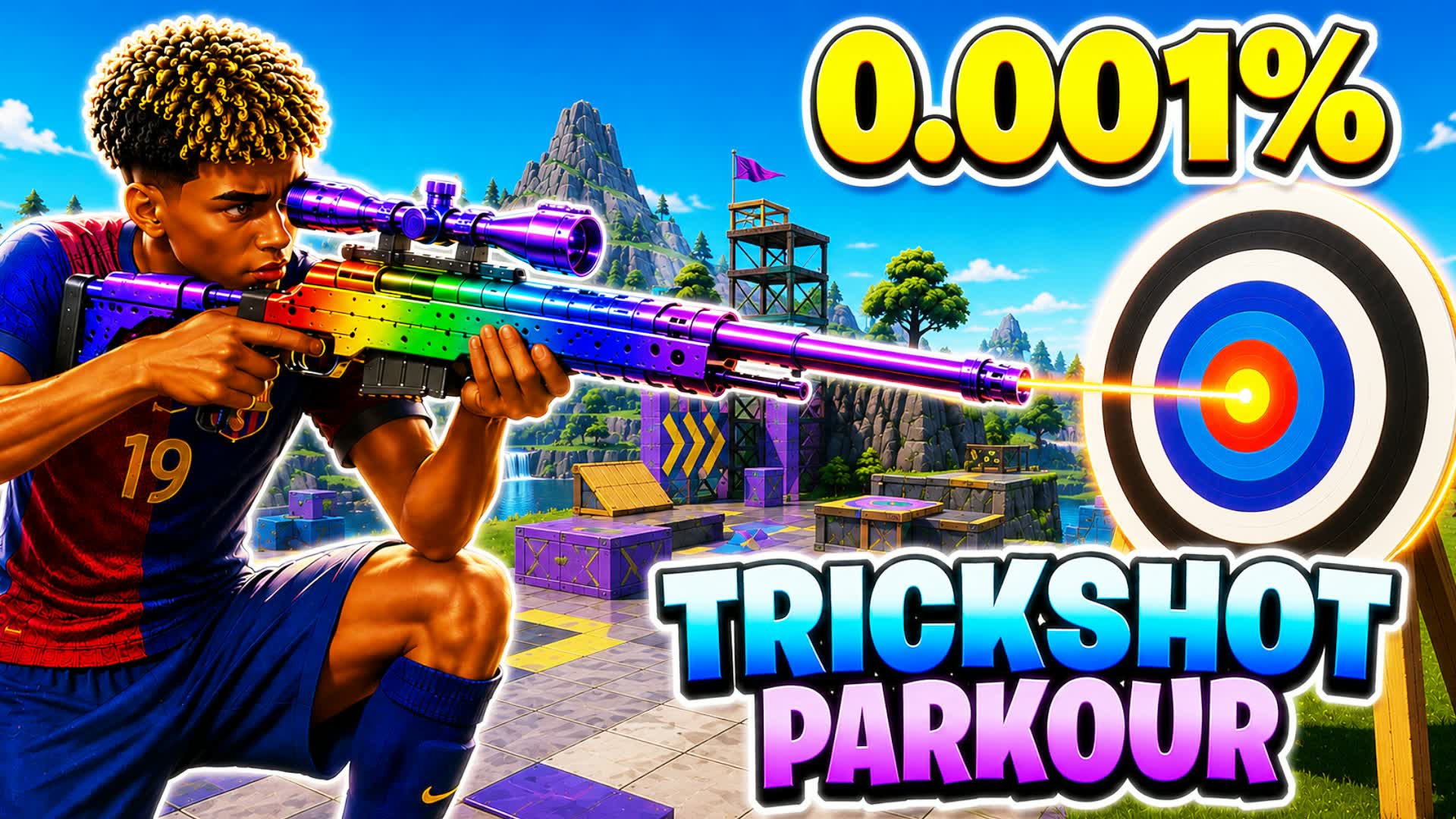 ⚽ GIGA FOOTBALL TRICKSHOT PARKOUR 🏟️🎯