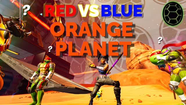 🔴🟠RED VS BLUE ORANGE PLANET🟠 💯🔵
