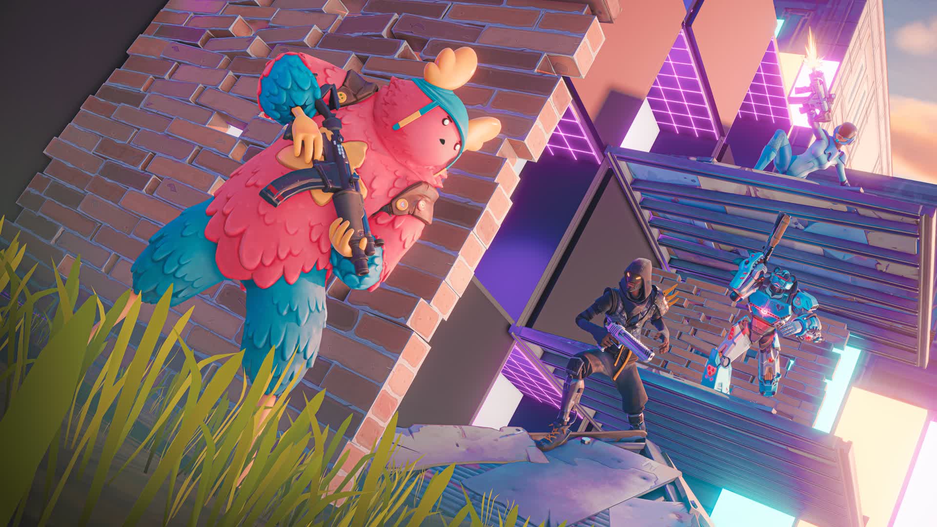 32 PLAYERS CYBER ZONE WARS 🎭🌆 thumbnail