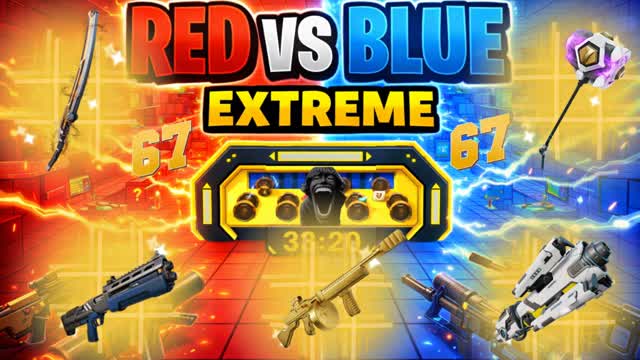 RED EXTREME VS BLUE EXTREME 🔴🔵