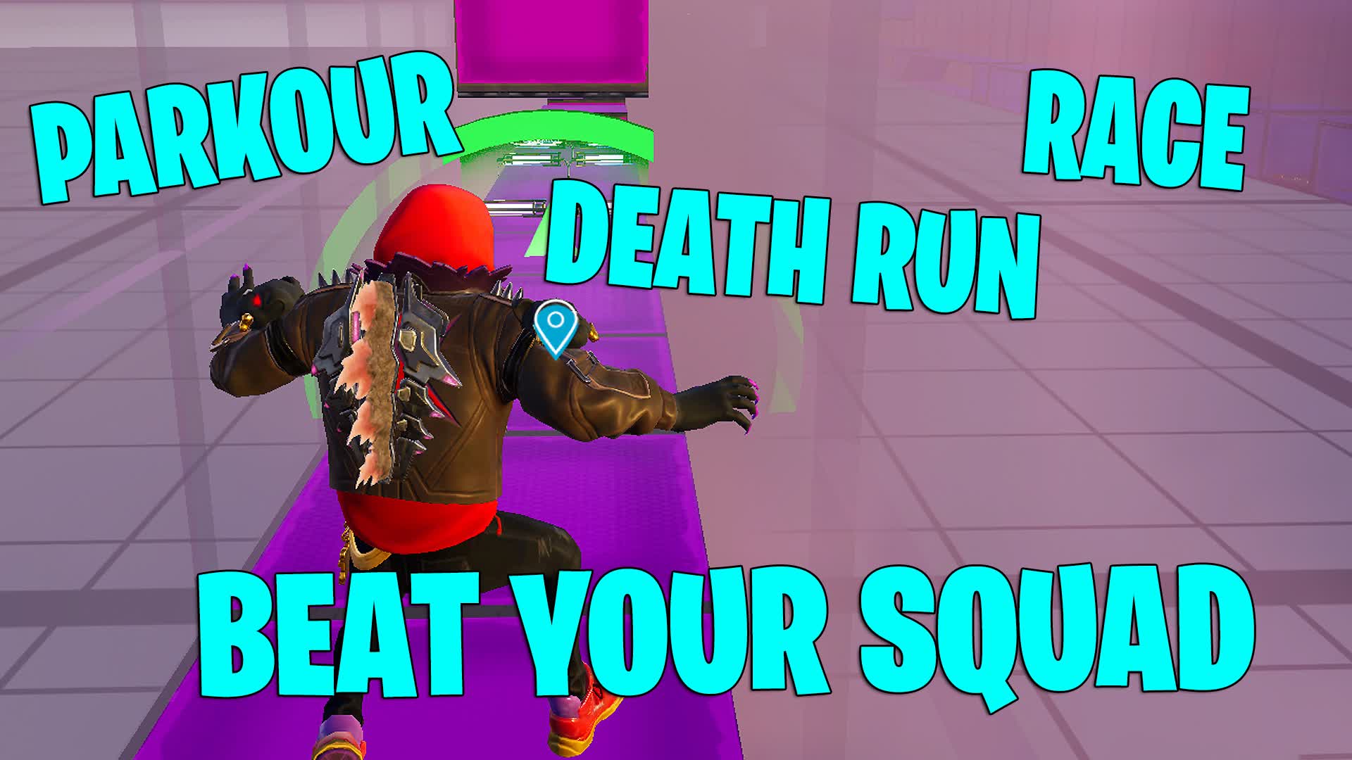 4 Player Parkour Death Run Race