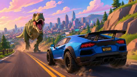 TMNT Dinosaur Drive 🚗