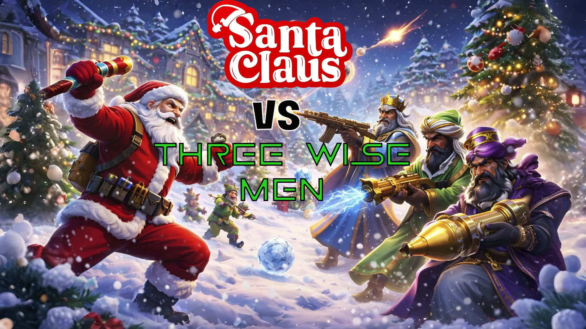 🎅🏻 SANTA vs REYES MAGOS 👑 WISE MEN