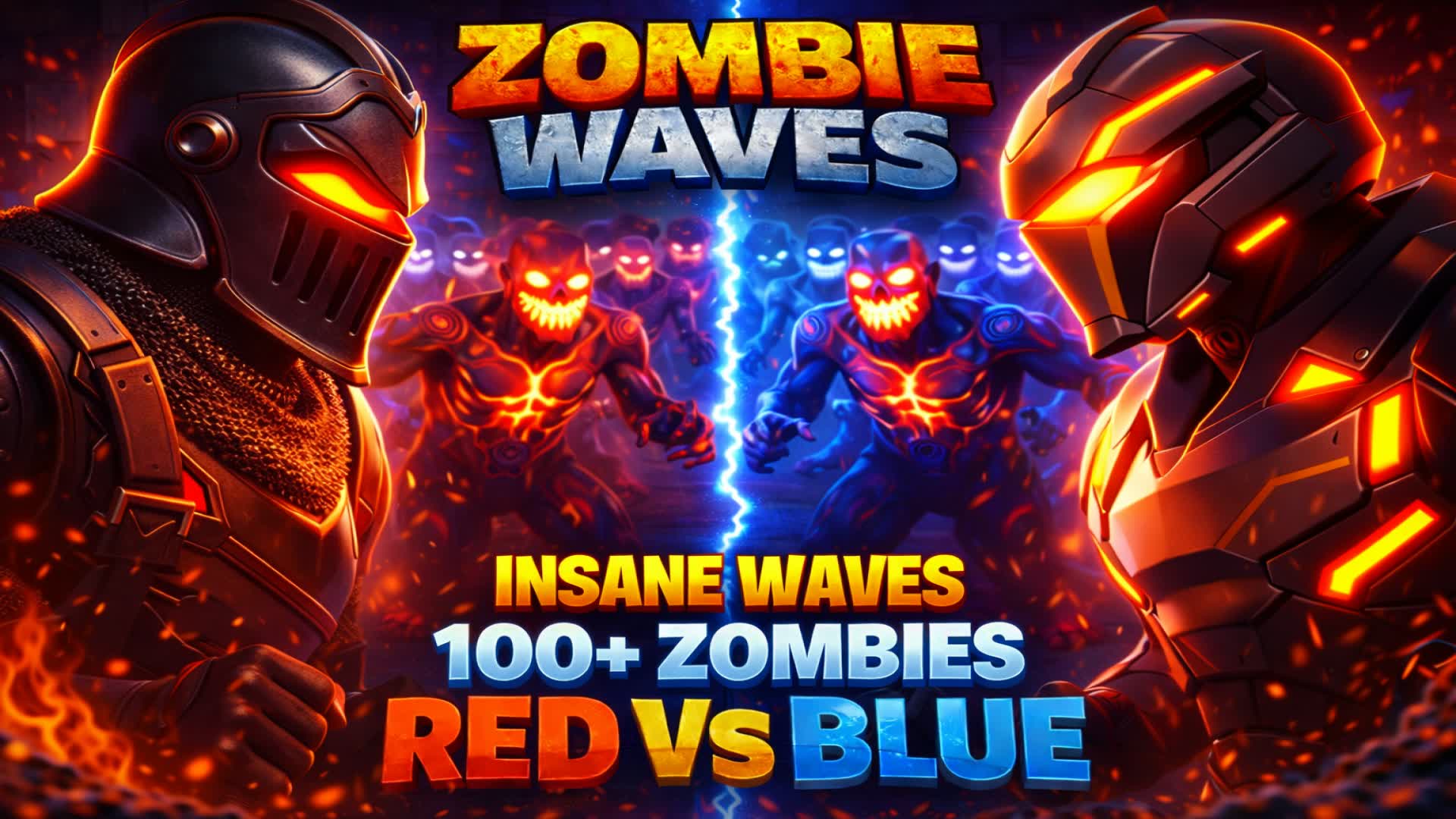 ゾンビウェーブ レッド vs ブルー 🧟