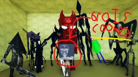 SCARYS IN THE BACKROOMS (kinda bad lol)