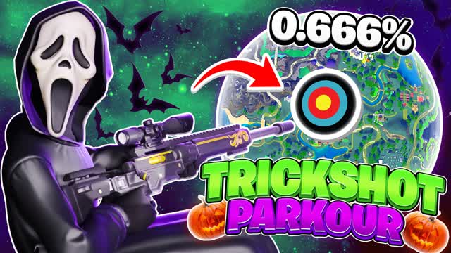 🎃 GHOSTFACE TRICKSHOT PARKOUR 100+ 🎯