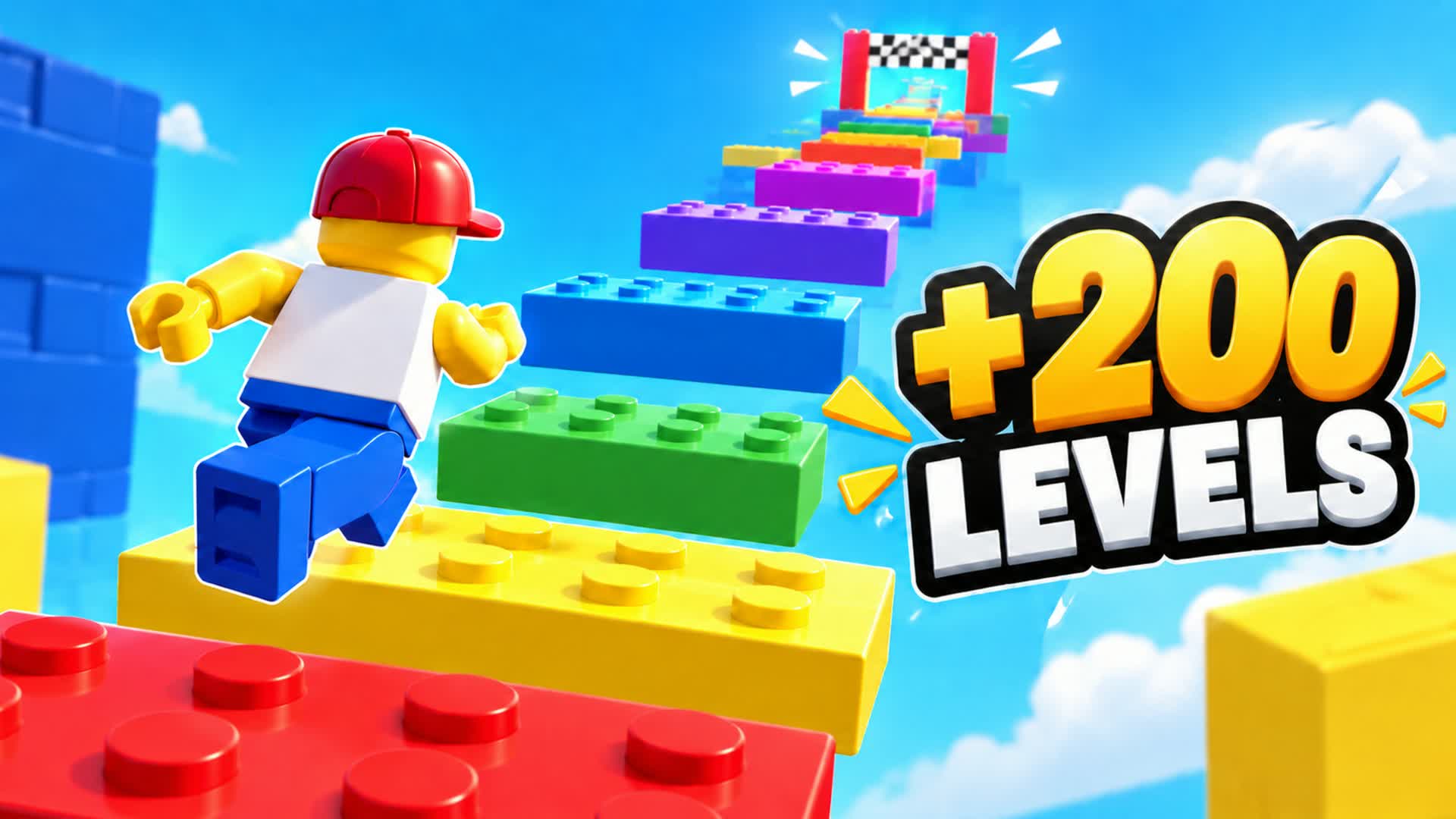 Cubes Obby Parkour 200 LEVELS🌈