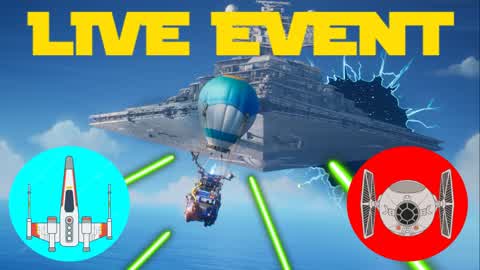 ⭐DEATH STAR LIVE EVENT STAR SHIP WARS🚀