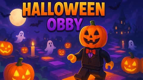 🎃Easy Halloween Obby 150+🎃