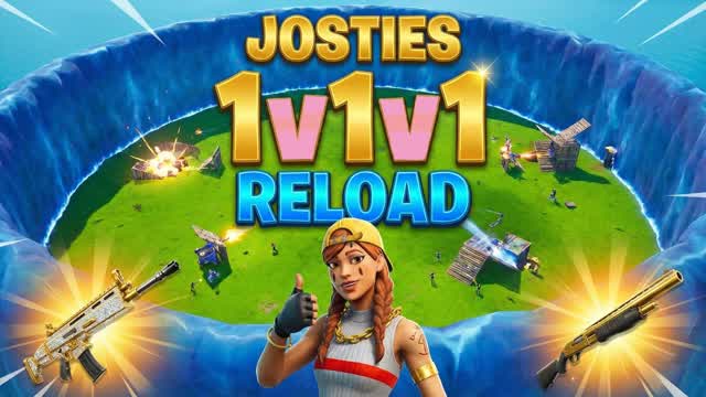 Josties 1v1v1 reload 1v1 BUILD FFA