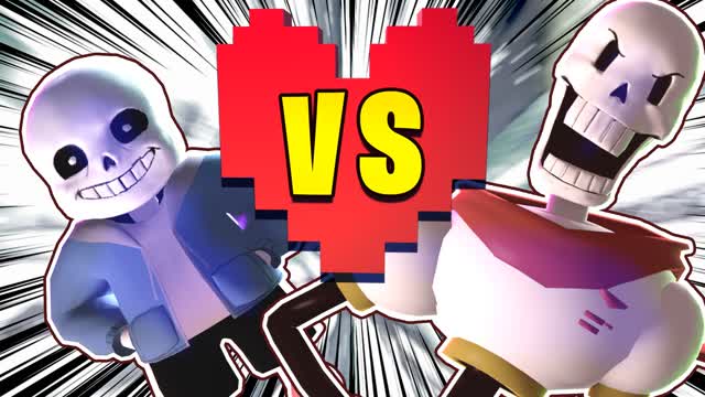 The Pit🦴Sans vs Papyrus🦴