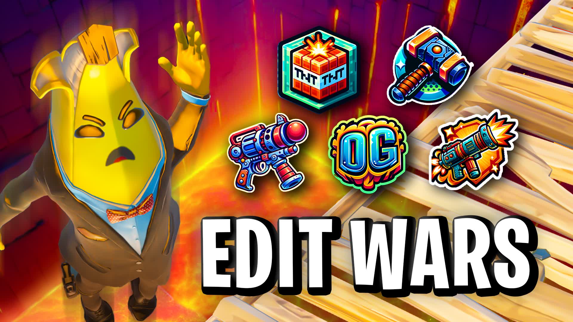 MINIGAME EDIT WARS ️ 517969530590 by conjurings Fortnite Creative